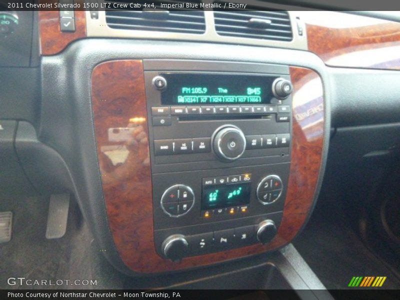 Imperial Blue Metallic / Ebony 2011 Chevrolet Silverado 1500 LTZ Crew Cab 4x4