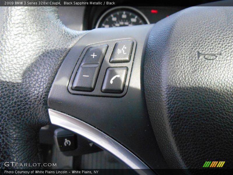 Black Sapphire Metallic / Black 2009 BMW 3 Series 328xi Coupe