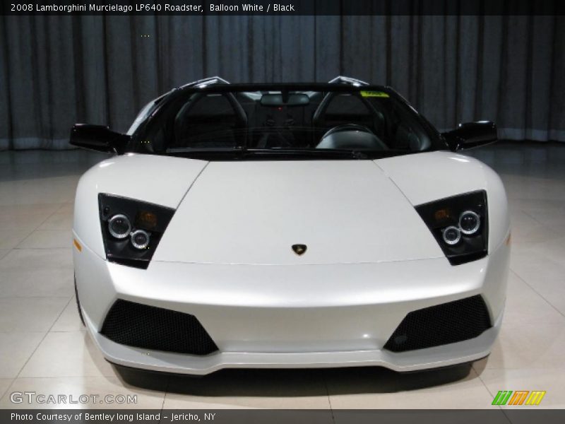 Balloon White / Black 2008 Lamborghini Murcielago LP640 Roadster