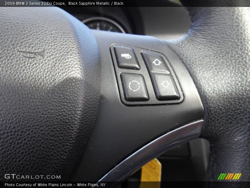 Black Sapphire Metallic / Black 2009 BMW 3 Series 328xi Coupe