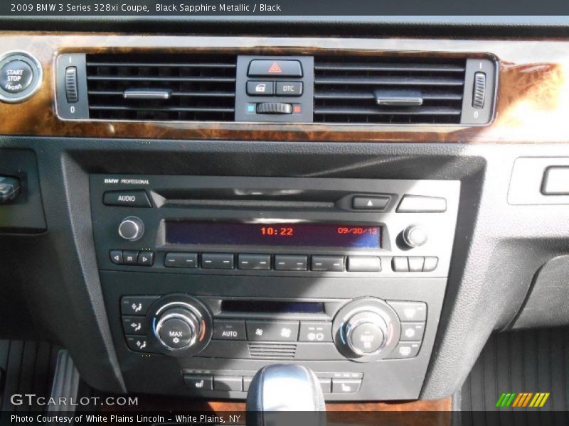 Black Sapphire Metallic / Black 2009 BMW 3 Series 328xi Coupe