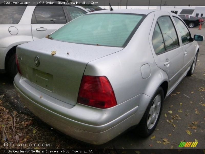 Silver Arrow Metallic / Grey 2001 Volkswagen Jetta GLS Sedan