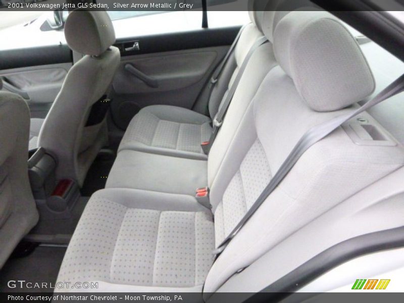 Silver Arrow Metallic / Grey 2001 Volkswagen Jetta GLS Sedan