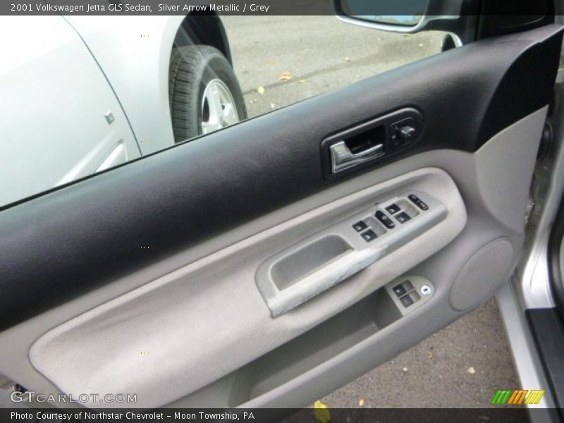 Silver Arrow Metallic / Grey 2001 Volkswagen Jetta GLS Sedan
