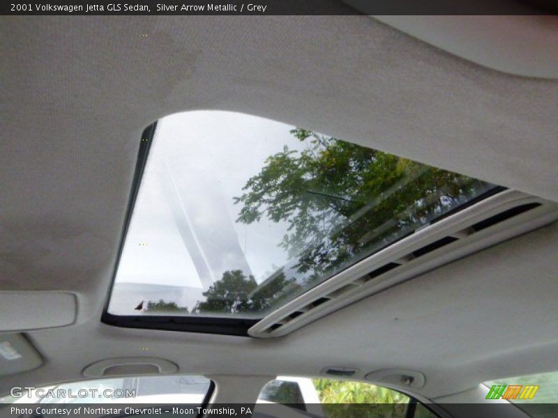 Silver Arrow Metallic / Grey 2001 Volkswagen Jetta GLS Sedan