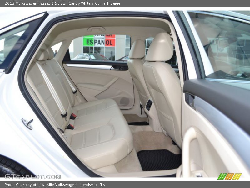 Candy White / Cornsilk Beige 2013 Volkswagen Passat 2.5L SE