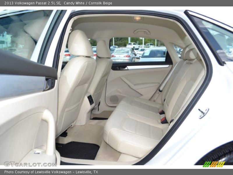 Candy White / Cornsilk Beige 2013 Volkswagen Passat 2.5L SE