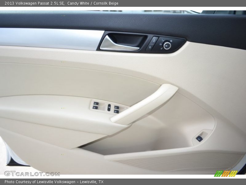 Candy White / Cornsilk Beige 2013 Volkswagen Passat 2.5L SE