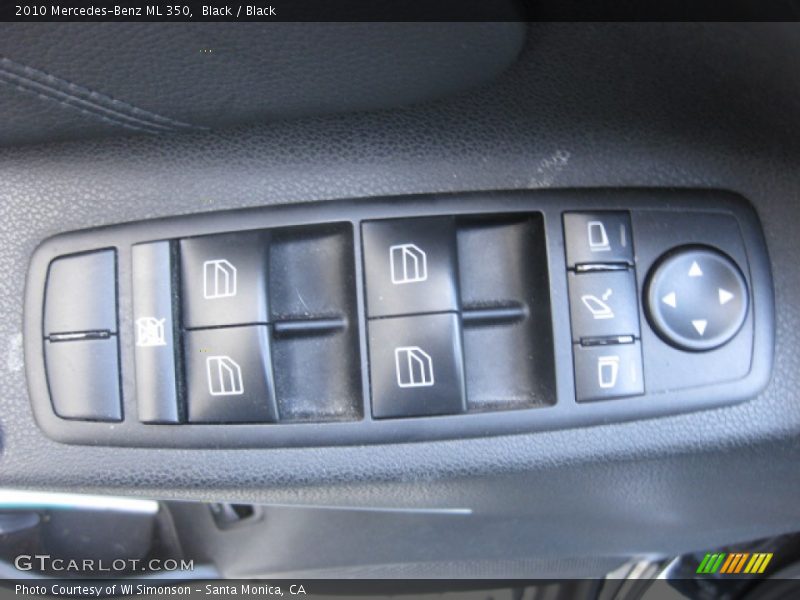 Black / Black 2010 Mercedes-Benz ML 350