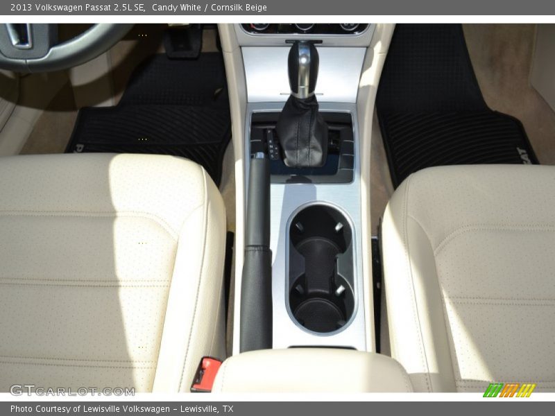 Candy White / Cornsilk Beige 2013 Volkswagen Passat 2.5L SE