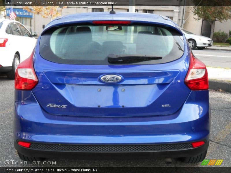 Blue Candy Metallic / Charcoal Black 2012 Ford Focus SEL 5-Door