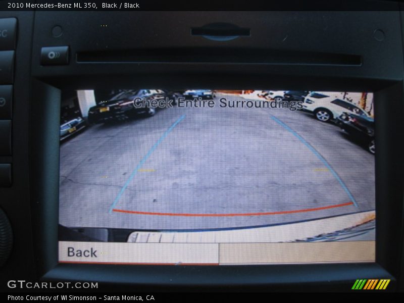 Black / Black 2010 Mercedes-Benz ML 350