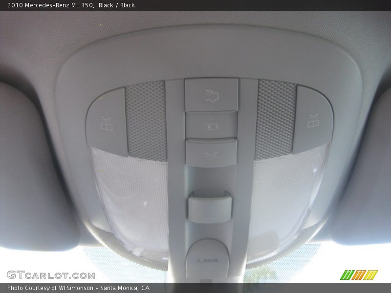 Black / Black 2010 Mercedes-Benz ML 350