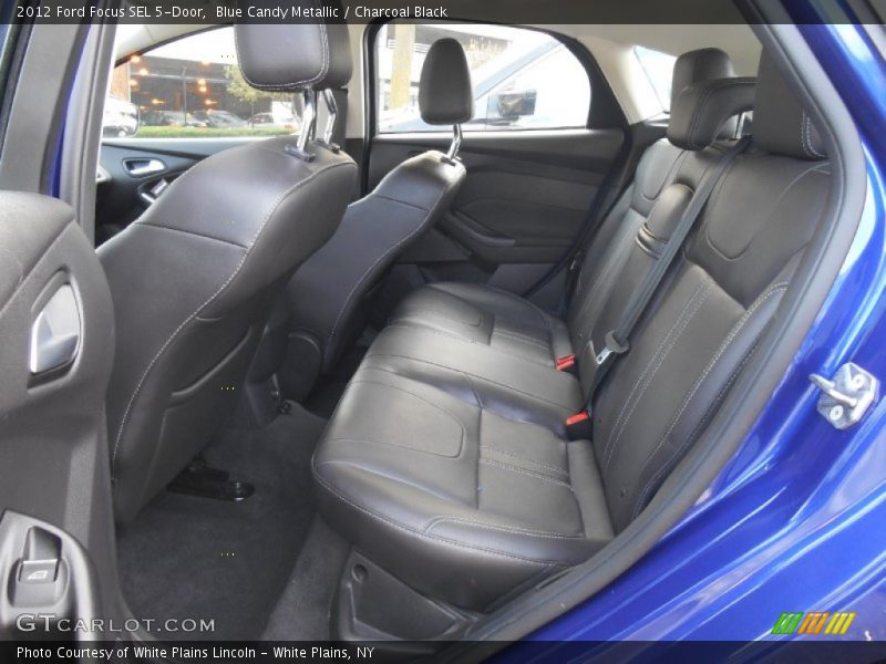 Blue Candy Metallic / Charcoal Black 2012 Ford Focus SEL 5-Door