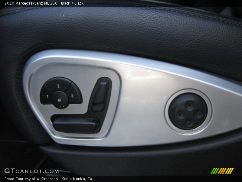 Black / Black 2010 Mercedes-Benz ML 350