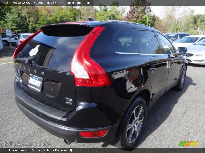 Black Stone / Sandstone Beige 2011 Volvo XC60 T6 AWD