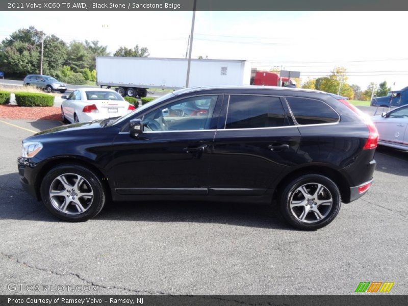 Black Stone / Sandstone Beige 2011 Volvo XC60 T6 AWD