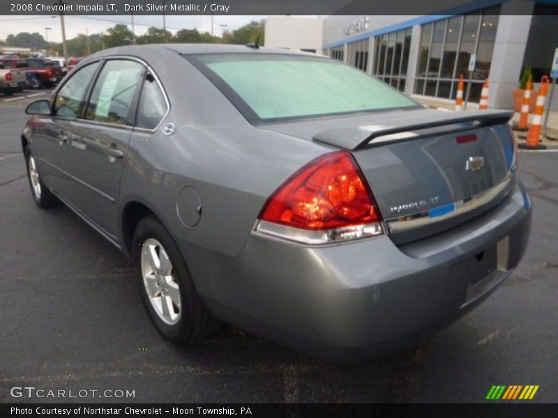 Dark Silver Metallic / Gray 2008 Chevrolet Impala LT