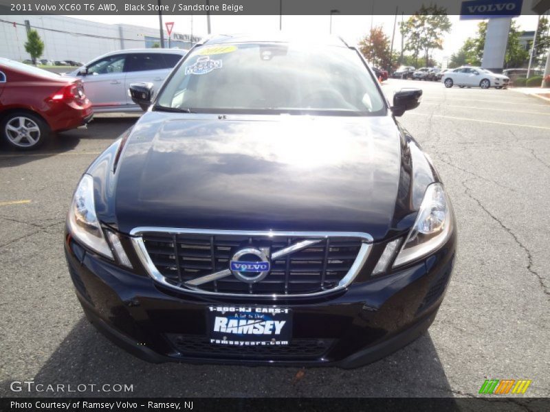 Black Stone / Sandstone Beige 2011 Volvo XC60 T6 AWD