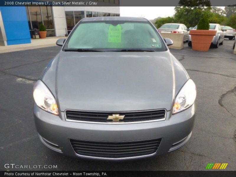 Dark Silver Metallic / Gray 2008 Chevrolet Impala LT