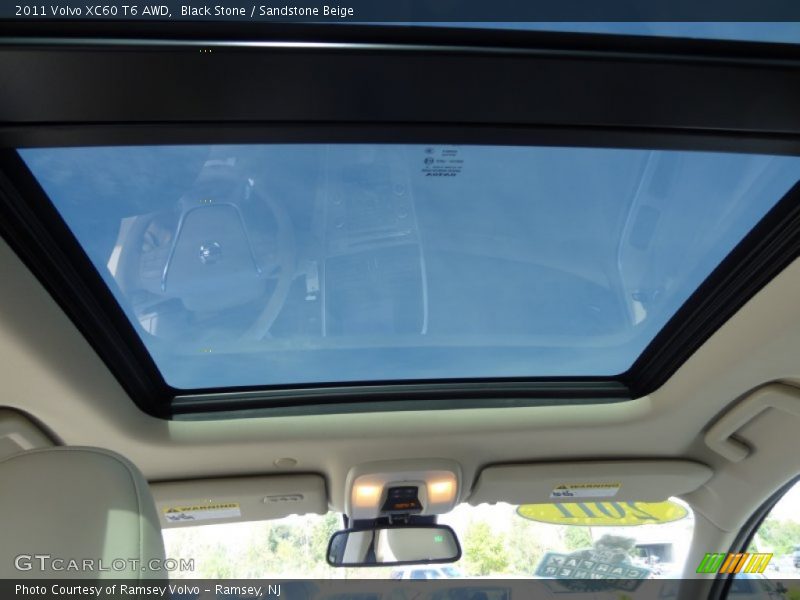 Black Stone / Sandstone Beige 2011 Volvo XC60 T6 AWD