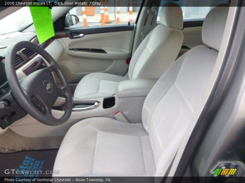Dark Silver Metallic / Gray 2008 Chevrolet Impala LT