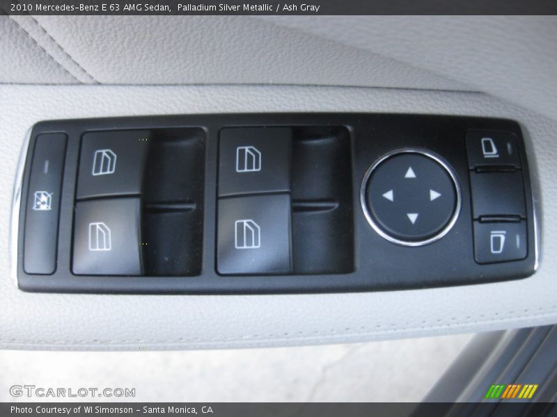 Palladium Silver Metallic / Ash Gray 2010 Mercedes-Benz E 63 AMG Sedan