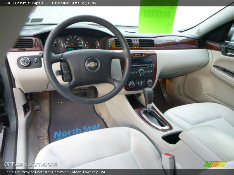 Dark Silver Metallic / Gray 2008 Chevrolet Impala LT