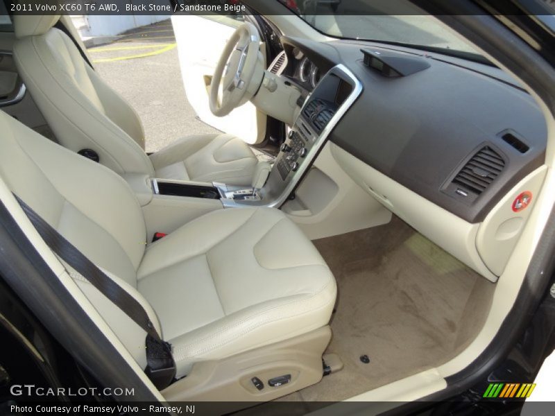 Black Stone / Sandstone Beige 2011 Volvo XC60 T6 AWD