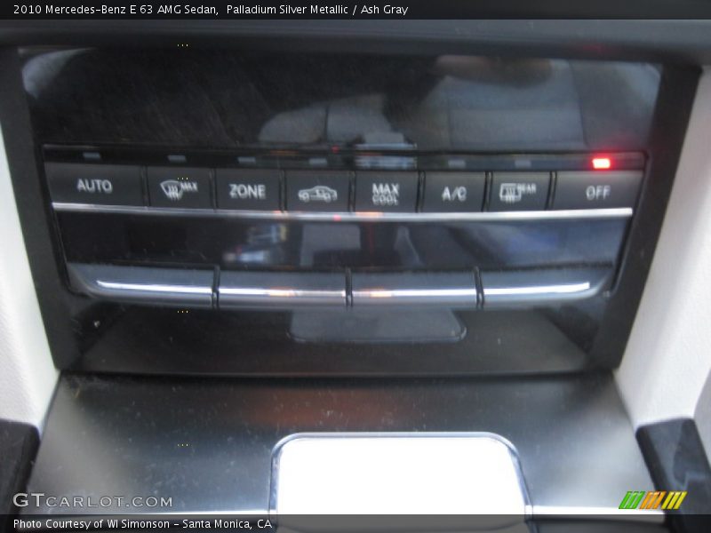 Palladium Silver Metallic / Ash Gray 2010 Mercedes-Benz E 63 AMG Sedan
