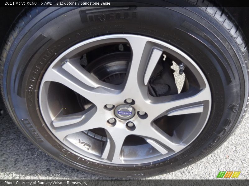 Black Stone / Sandstone Beige 2011 Volvo XC60 T6 AWD