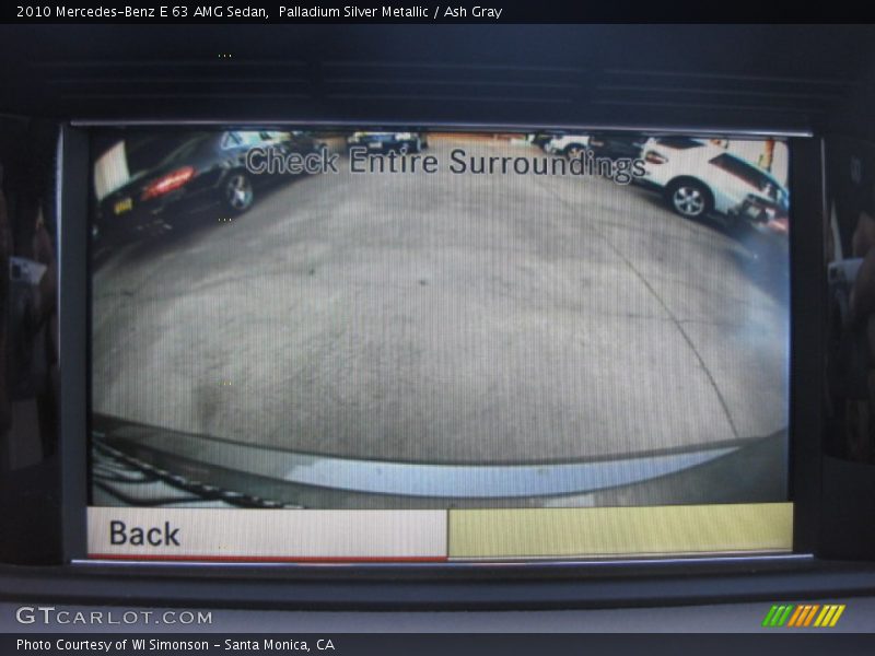 Palladium Silver Metallic / Ash Gray 2010 Mercedes-Benz E 63 AMG Sedan