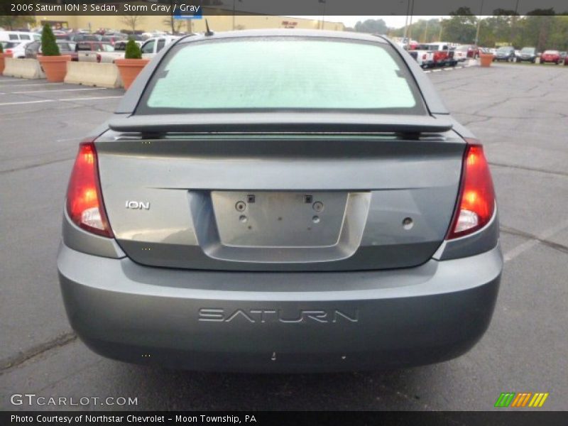 Storm Gray / Gray 2006 Saturn ION 3 Sedan