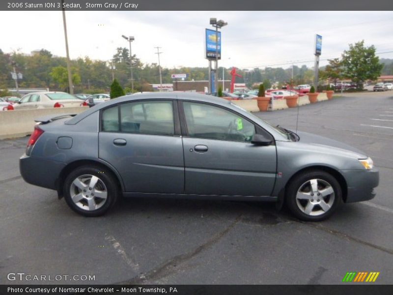 Storm Gray / Gray 2006 Saturn ION 3 Sedan