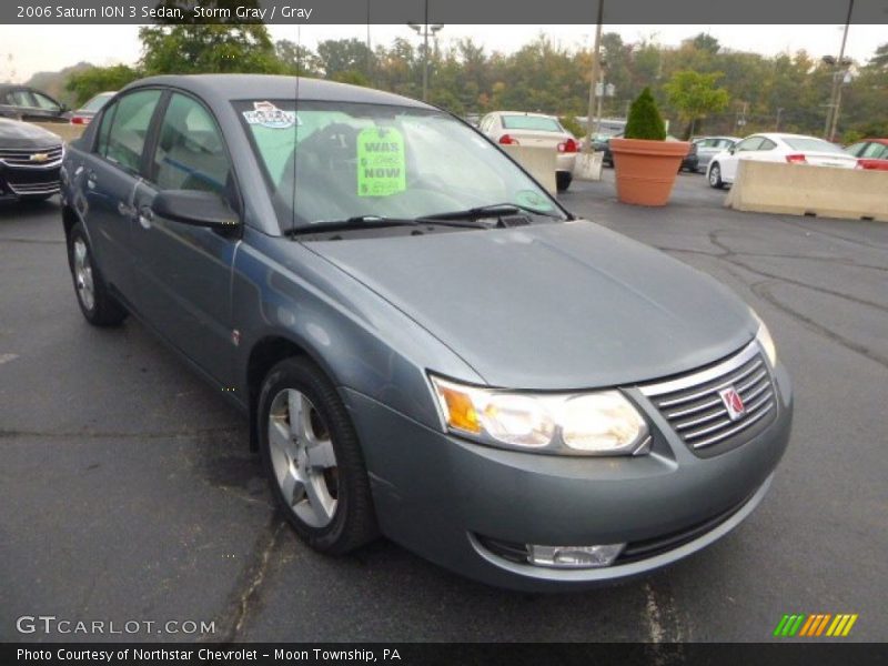 Storm Gray / Gray 2006 Saturn ION 3 Sedan