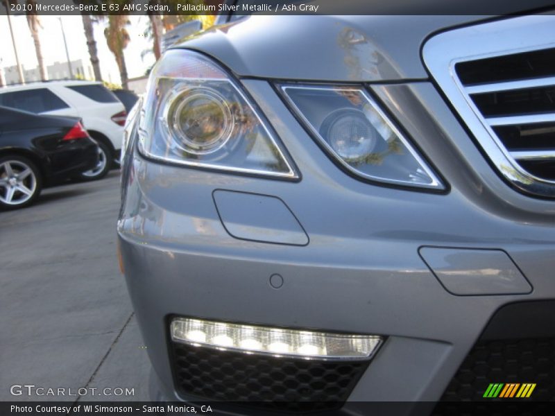 Palladium Silver Metallic / Ash Gray 2010 Mercedes-Benz E 63 AMG Sedan