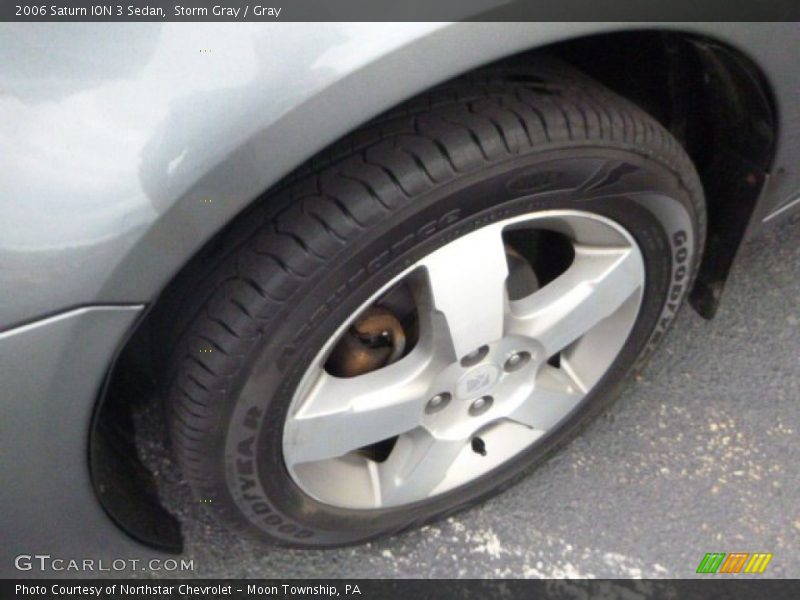 Storm Gray / Gray 2006 Saturn ION 3 Sedan