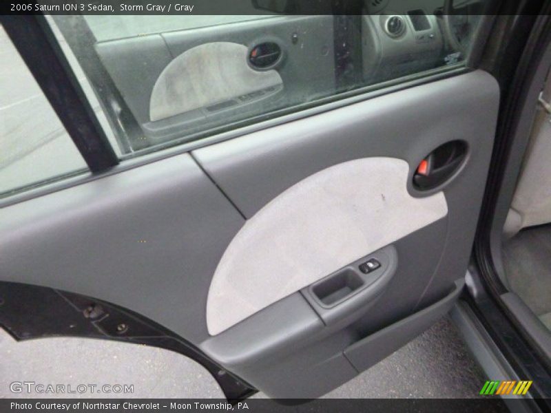 Storm Gray / Gray 2006 Saturn ION 3 Sedan