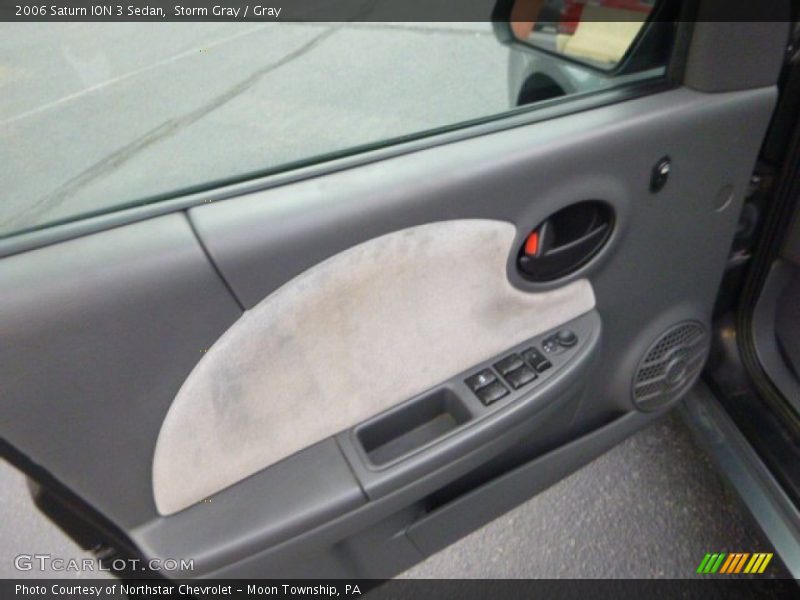 Storm Gray / Gray 2006 Saturn ION 3 Sedan