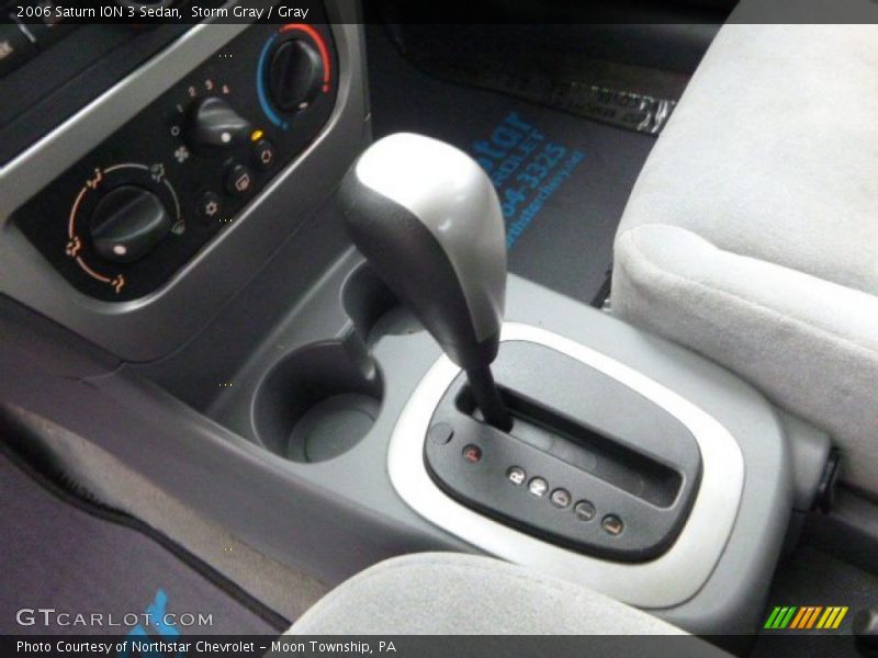 Storm Gray / Gray 2006 Saturn ION 3 Sedan