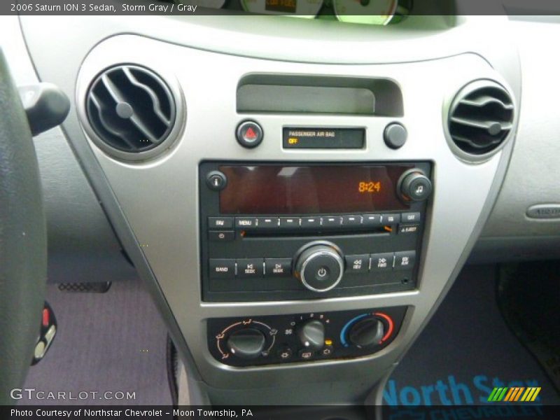 Storm Gray / Gray 2006 Saturn ION 3 Sedan