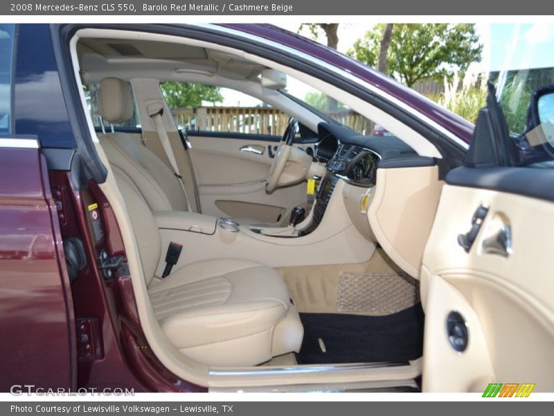 Barolo Red Metallic / Cashmere Beige 2008 Mercedes-Benz CLS 550