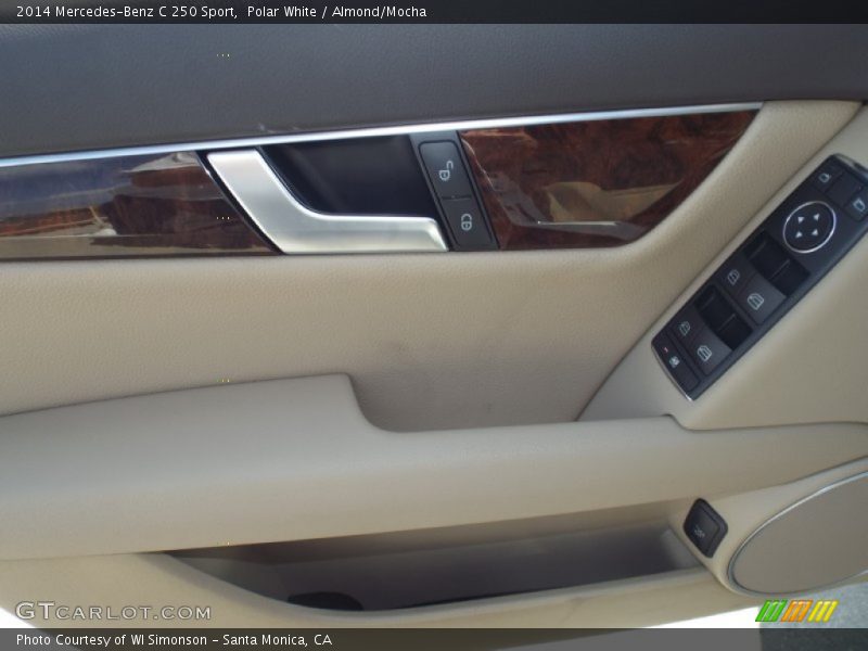 Polar White / Almond/Mocha 2014 Mercedes-Benz C 250 Sport