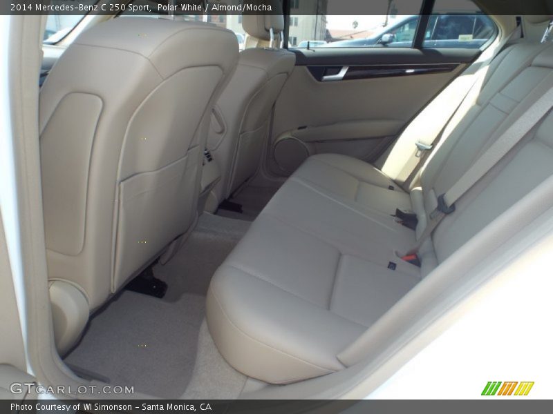 Polar White / Almond/Mocha 2014 Mercedes-Benz C 250 Sport