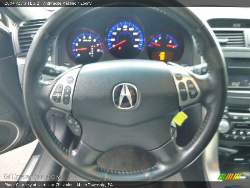 Anthracite Metallic / Ebony 2004 Acura TL 3.2