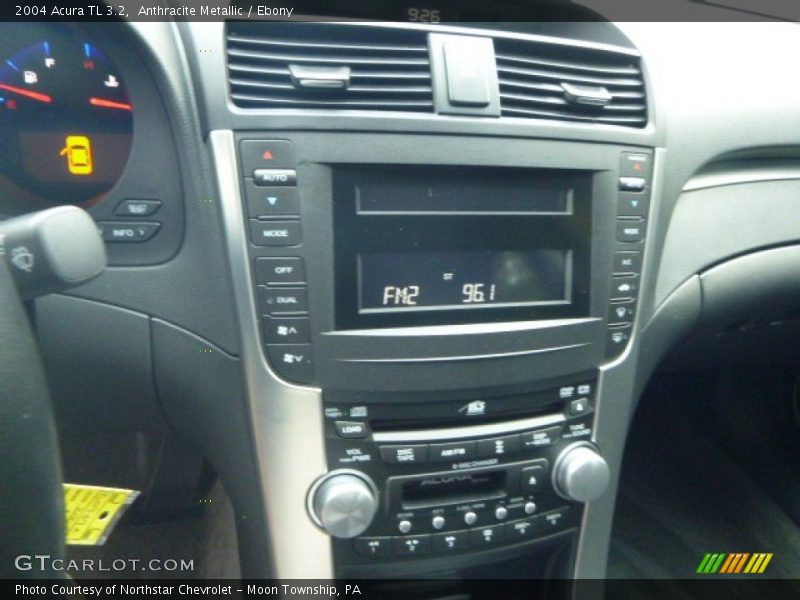 Anthracite Metallic / Ebony 2004 Acura TL 3.2