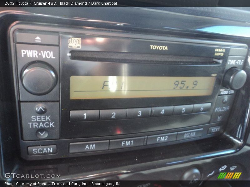 Black Diamond / Dark Charcoal 2009 Toyota FJ Cruiser 4WD