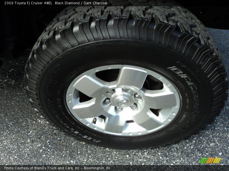 Black Diamond / Dark Charcoal 2009 Toyota FJ Cruiser 4WD