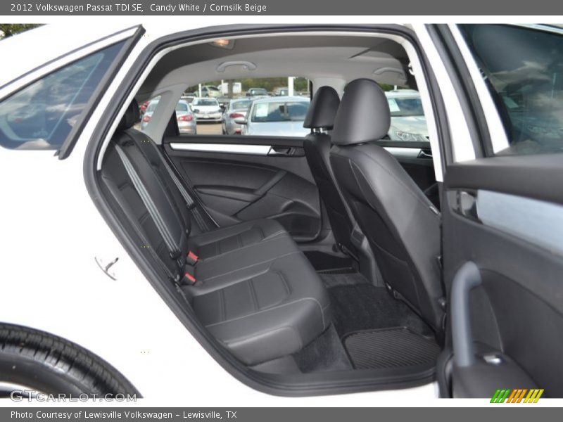 Candy White / Cornsilk Beige 2012 Volkswagen Passat TDI SE
