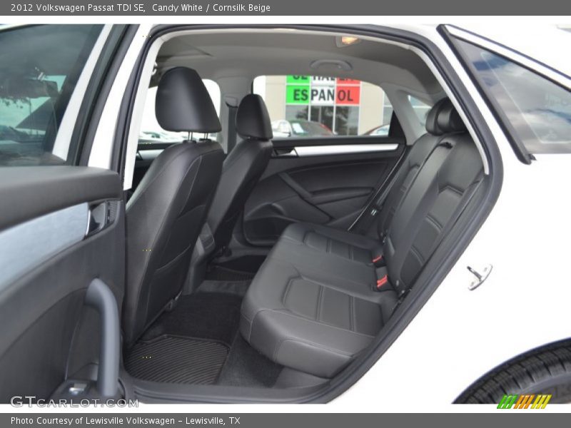 Candy White / Cornsilk Beige 2012 Volkswagen Passat TDI SE